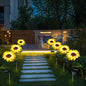 MK Solar Sunflower Garden Light Plant
